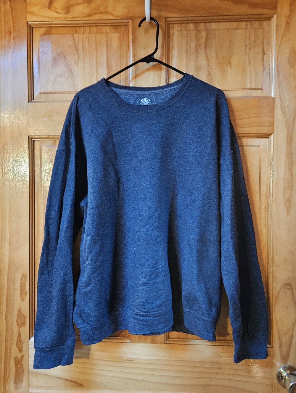Athletic Works Men's Charcoal Crewneck Sweatshirt